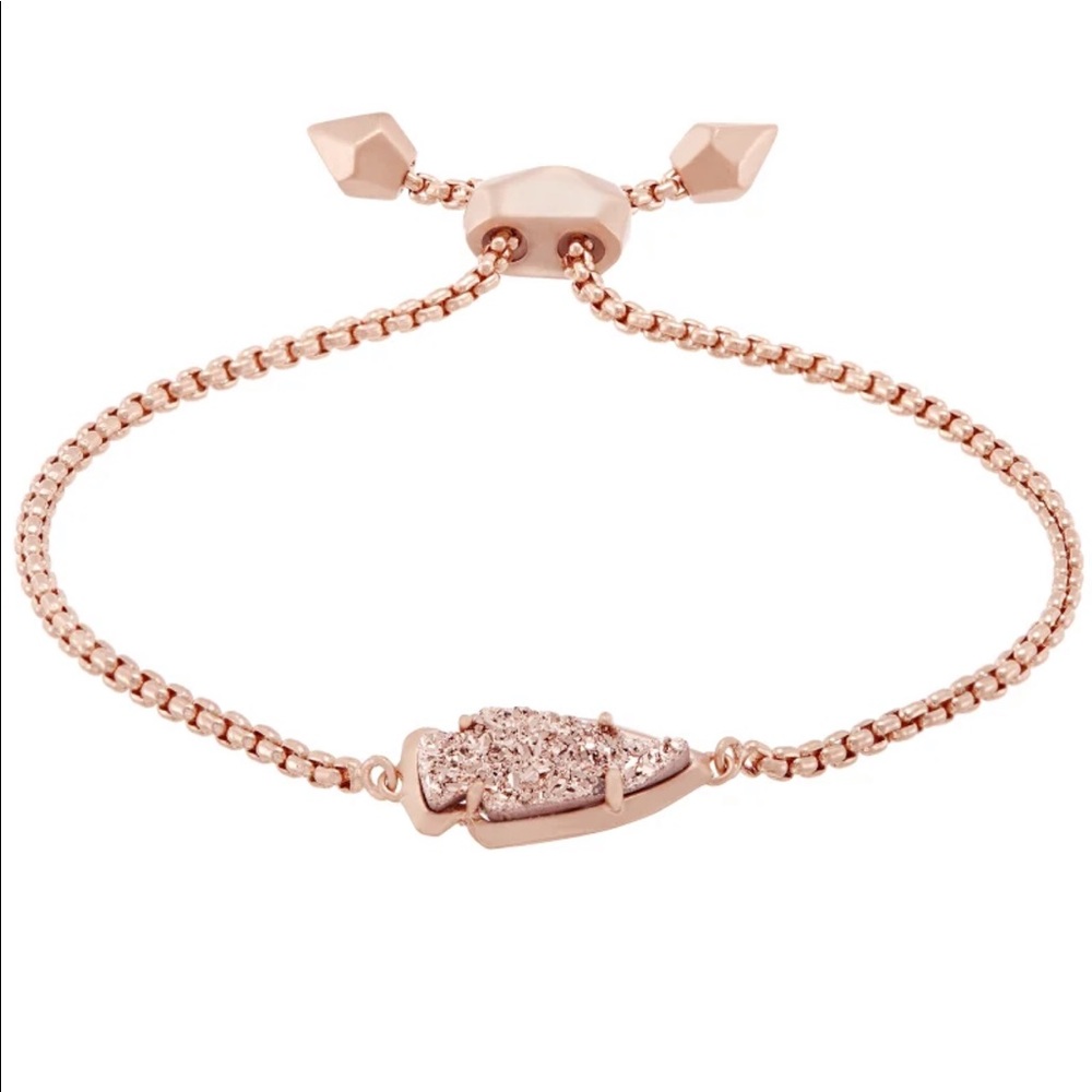 Kendra Scott Kathleen Bracelet - Rose Gold Drusy